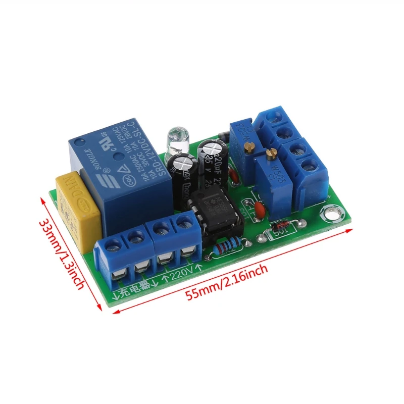 

12V Battery Automatic Charging Controller Module Protection Board Relay Board Module Anti-Transposition Smart Charger