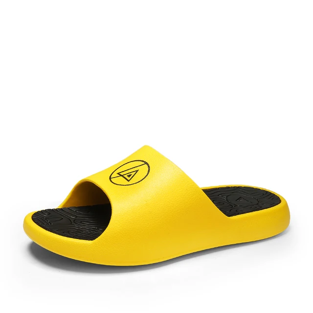 Coslony slippers for men summer 2020 trending Slippers Men Slides Men  Sandals House rubber slippers Home shower slippers yellow - AliExpress Shoes