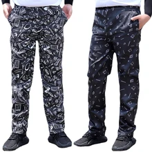 

Hotel Bakery Restaurant Catering Kitchen Chef Pants Stripe Red Peppers Waiter Food Service Cook Pant Elastic Waist Work Trousers