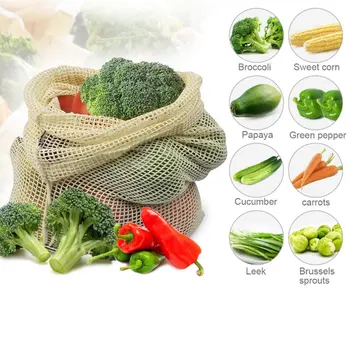 

Kitchen Vegetable Fruit Onion Potato Storage Hanging Bag Hollow Breathable Mesh Bag Kitchen Garlic Ginger Mesh Storage Bag