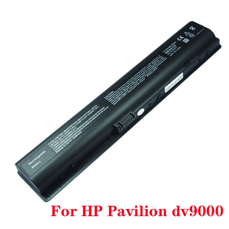 4400 мАч аккумулятор для ноутбука hp павильон DV9000 DV9100 DV9200 DV9300 DV9400 DV9500 DV9600 DV9700 DV9800 DV9900