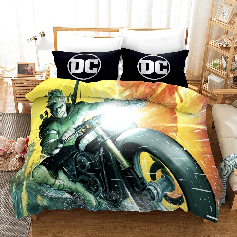 3D Bedding Set The Avengers Duvet Cover Set for Kids Adults Pillowcase Marvel Iron Man Thor Captain America Bedclothes Bed Linen