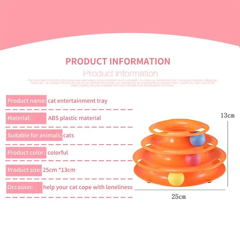 Трехуровневая башня строительная звезда кот Crazy диск с шариком игрушка для кошки