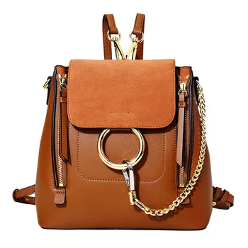 

2019 new style ring backpack fashion trend small backpack summer new hand-held shoulder bag
