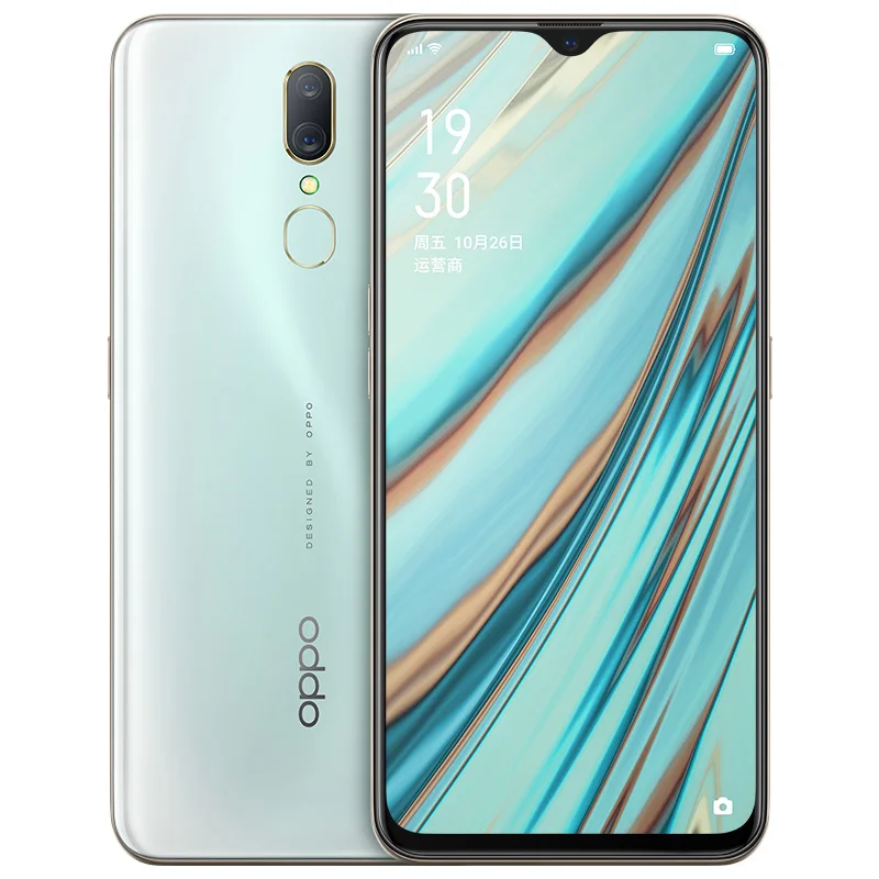 White OPPO A9X глобальная ПЗУ 8 Гб 128 ГБ 256 ГБ Поддержка Google Play 2340x1080P Капля воды экран 2 sim-карты Восьмиядерный 48MP задняя камера - Цвет: White