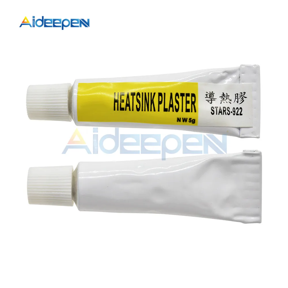 10PCS 5g*10 Star-922 GPU CPU Thermal Silicone Grease Compound Glue Cool Cooling Paste Heat For Heat Sink 50g