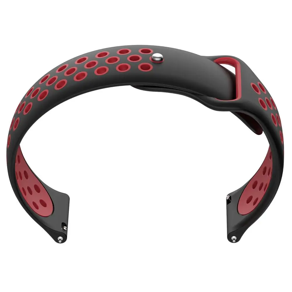 20 мм силиконовый ремешок для часов для Huami Amazfit Bip A1608 силиконовый сменный ремешок для часов браслет аксессуары - Цвет: 4