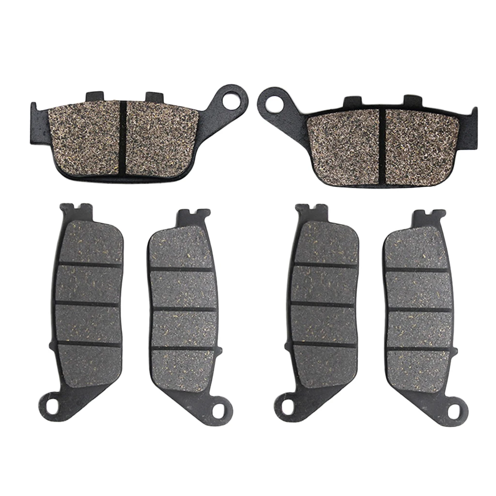Motorcycle Front and Rear Brake Pads  For  CBR 400 RR (NC23) Tri-Arm(1987-1989) Honda CB 400 SF Honda CB 400 Four Honda CBR 400
