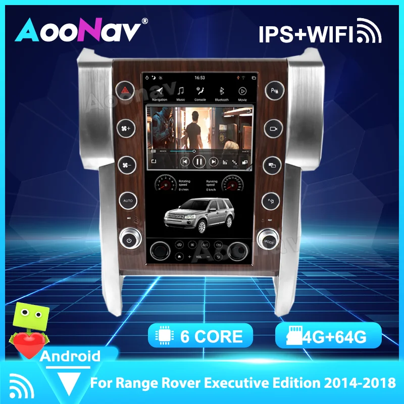 

Android 10.0 Car Radio For Range Rover Executive Edition 2014-2018 HD Screen Android GPS Navigation Player Stereo Receiver