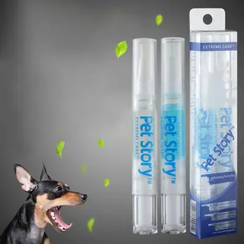

TWISTER.CK Pet Teeth Cleaning Kit Pet Beauty Toothbrush Dog Cat Tartar Dental Stone Cleaning Pen