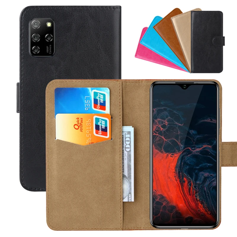 Роскошный чехол-бумажник для Elephone E10 откидной Чехол из искусственной кожи в стиле