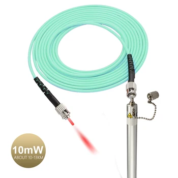 

Fiber Optic Visual Fault Locator Red Light Pen Cable Laser Detector Tester 10mw For FTTH