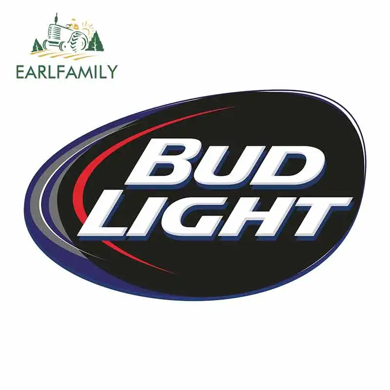 EARLFAMILY 13 см x 8 для бутон светильник знак пива виниловые наклейки на машину JDM