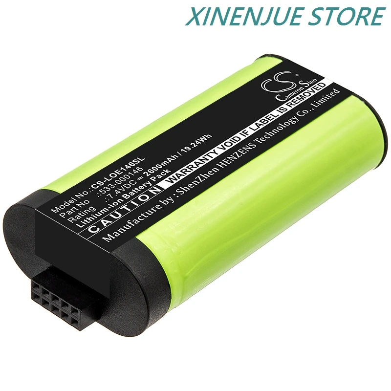 Vhbw Batteria 3400mAh Per Logitech ConferenceCam Connect, Ears Boom 2, MegaBlast - Sostituisce 533-000138