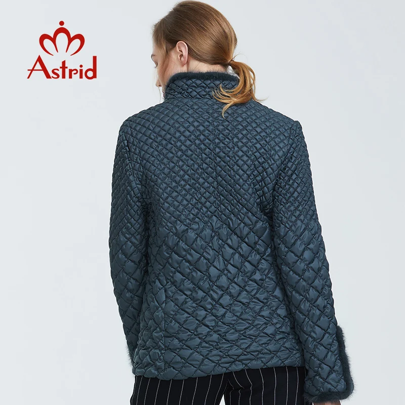 Astrid Зима новое поступление женская куртка верхняя одежда высокое качество короткий стиль фиолетовый цвет новая мода зимнее пальто для женщин AM-8828