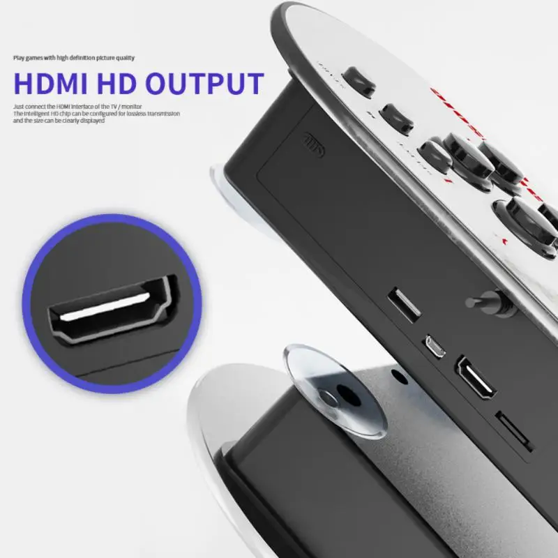 Handheld 3D Arcade Joystick TV Video Console Built-in 10000 Games 3D Arcade Electronic Game Console Suitable For MAME/FC/GB/GBA