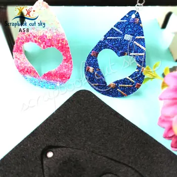 

2020 latest earrings A58 Muyu wooden mold Scrapbook cut sk products are suitable for general-purpose machines in the market
