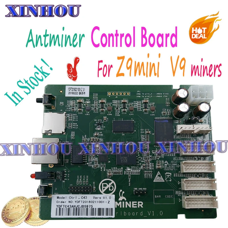 Asic Antminer Miner Z9mini V9 Control Board Data Circuit Board Motherboard For Antminer V9 Z9 Mini Btc Bch Zec Mining Block Chain Miner Aliexpress