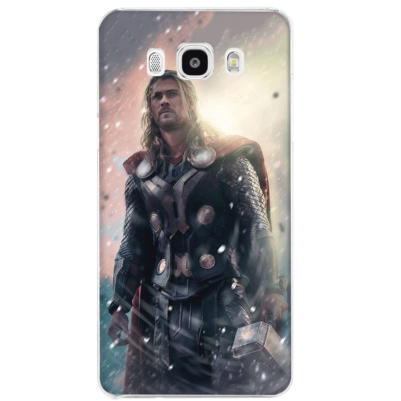 Чехол для мобильного телефона samsung J1 J2 J3 J5 J6 J7 Prime Твердый чехол Тор Marvel Avengers Shell - Цвет: H7