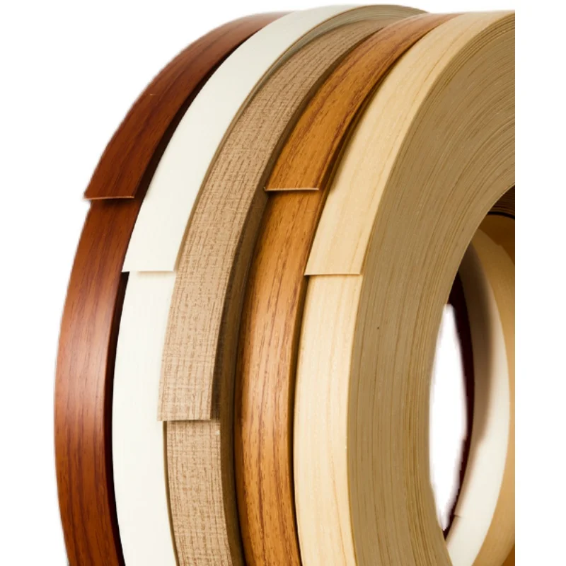 PVC Edge Banding 20mm 22mm 10m Preglued For Wood Kitchen Wardrobe Furniture Table Desk Board