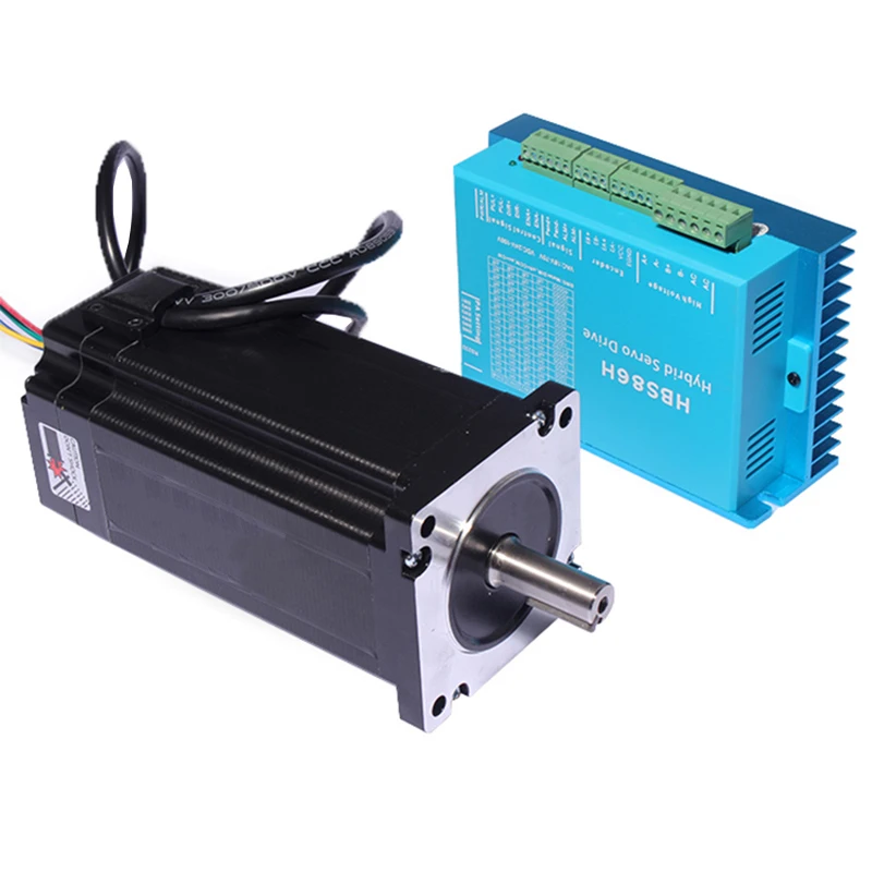 NEMA34 ステッピングサーボモータ 86EH156A6003 6.0A 12N.m