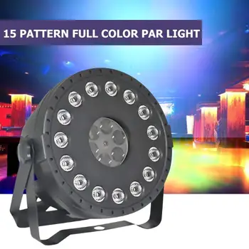 

15 Patterns Moving Head LED Stage Lamp Laser Projetcor for Xmas Disco Bar Party Lamp Stage Lighting Effect LED Disco Light