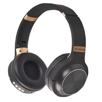 

Wireless Headset Bluetooth 4.1 Stereo OverEar Foldable Headphones Built-in Mic Soft protein padding flexible closed-back fix S23