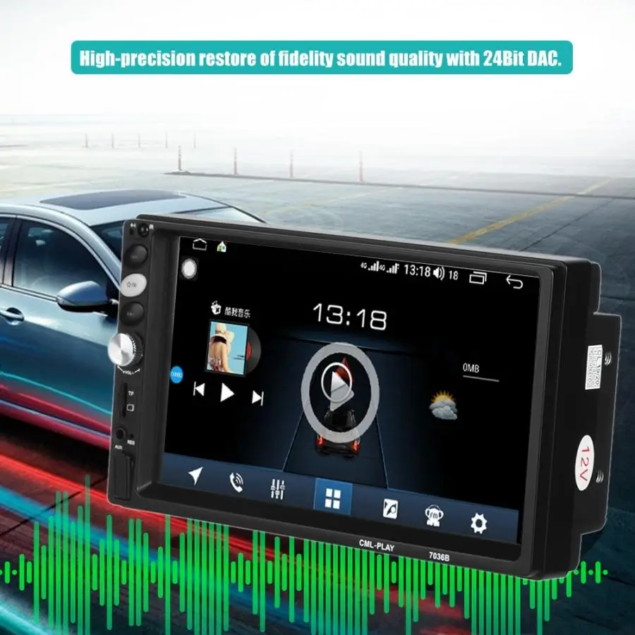 7in автомобильный Радио стерео двойной 2Din HD Bluetooth телефон подключение MP5 плеер для Android автомобиля музыка MP5 авто аксессуары
