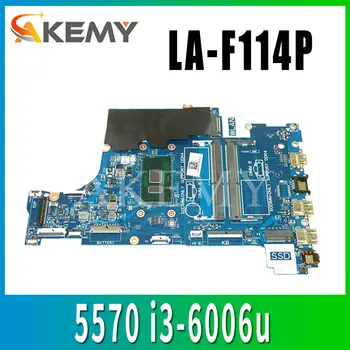 شراءلديل انسبايرون 15 5570 اللوحة المحمول مع SR2UW I3-6006u CN-079Y7F 079Y7F CAL60 LA-F114P DDR4 MB 100% اختبار سريع السفينة