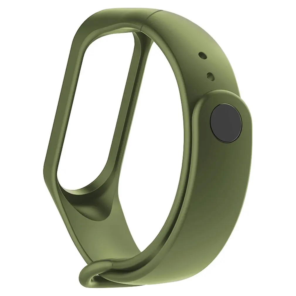 Модные часы браслет для Xiaomi Mi Watch Band 3 4 сменный спортивный силиконовый ремешок