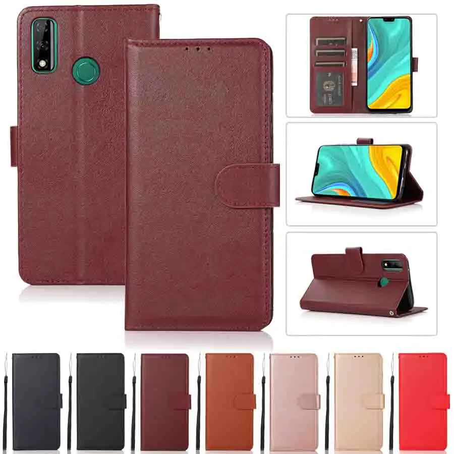 Кожаный флип-чехол для Huawei P40/P30/P20 Lite/Pro P Smart 2021/2020/2019 Y5/Y6/Y7/Y9 2019 Y5/Y6/Y7 2018 Honor 10X Lite |