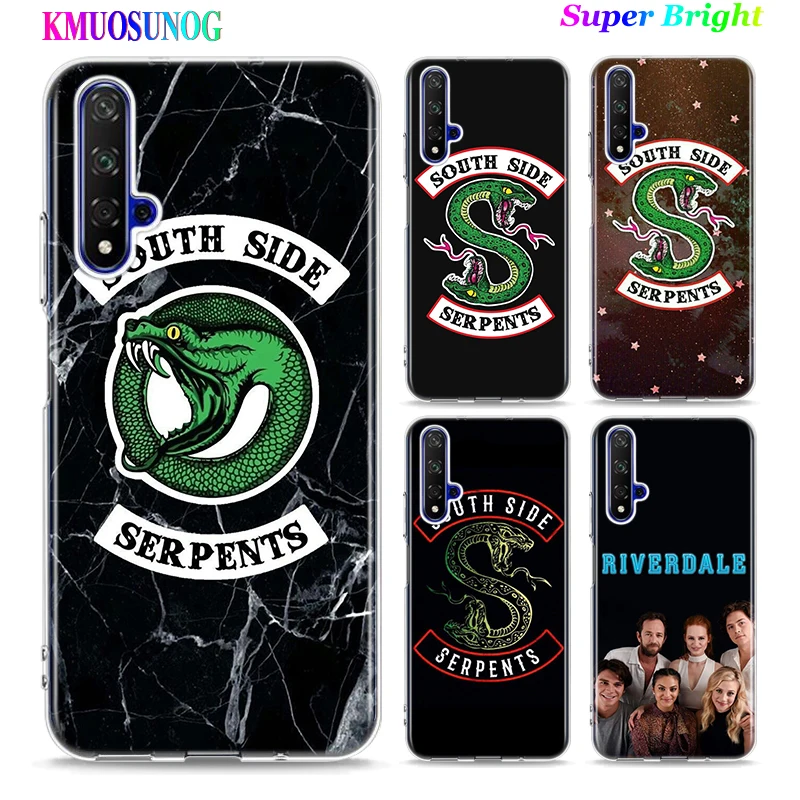 Чехол из силикона и термополиуретана ривердейл "South Side serpents" для huawei Honor 10i 9X8X20 10 9 8 Lite 8A 7A 7C Pro Lite чехол для телефона