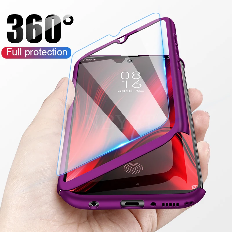 

360 Full Protective Phone Case For Xiaomi Redmi Note 7 6 5 K20 Pro 5A 7A S2 Go Case For Xiaomi Mi 9T 9 8 SE A2 Lite Max 2 3 Case