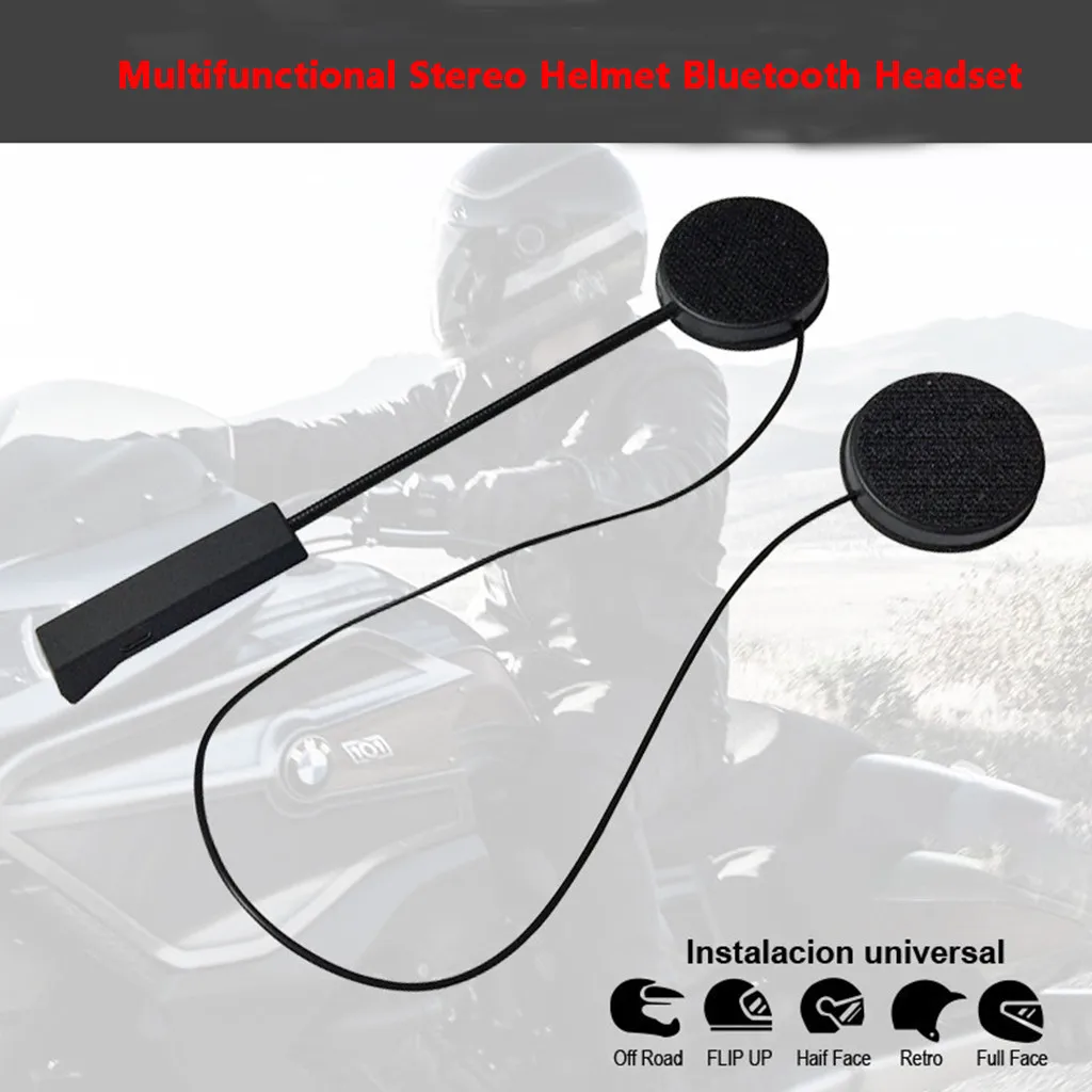 Мотор беспроводной Bluetooth гарнитура мотоциклетный шлем наушники аксессуары для мотоциклов Поддержка музыки голосовой вызов# G10