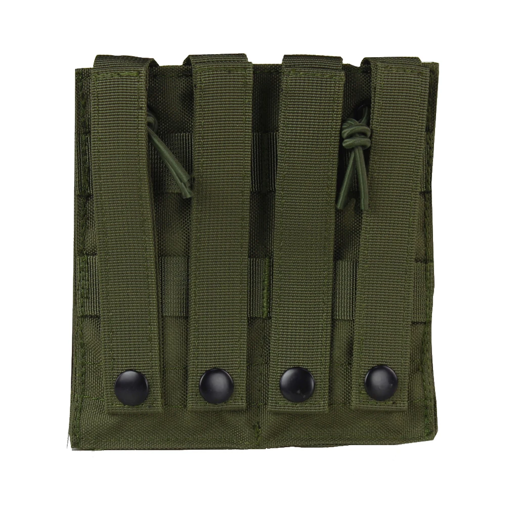 Molle Double Magazine Pouch 1000D Nylon Utility Vest Storage Bags Outdoor Accessories Pocket