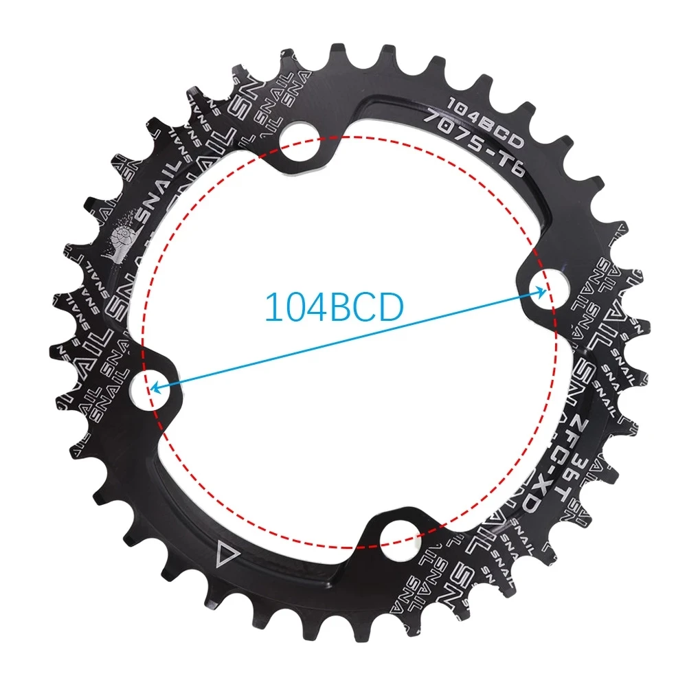 新品未使用 HOPE チェーンリング 36t 104bcd シングル MTB Yahoo!オークション - 新品未使用 HOPE チェーンリング 36t
