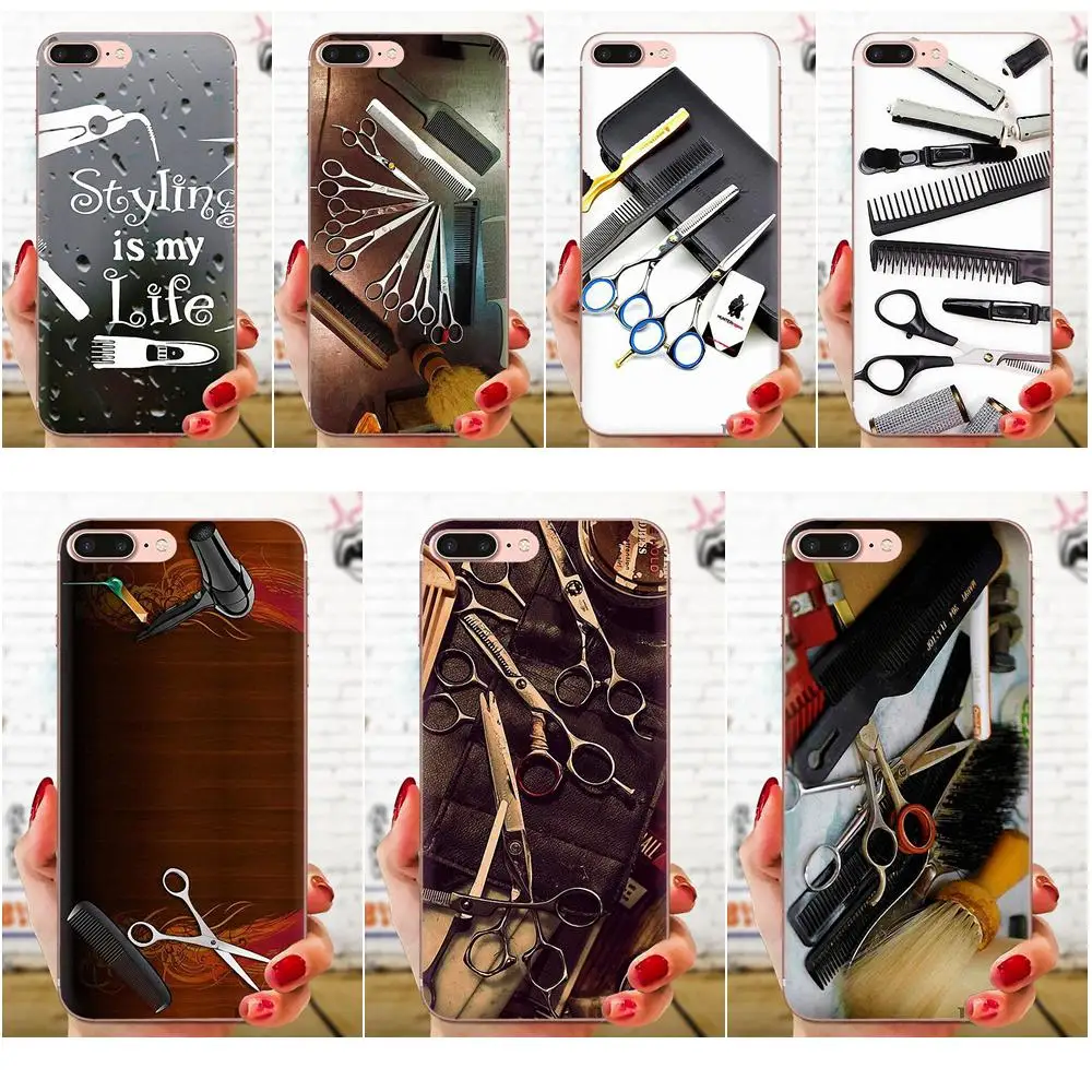 

Stylist Scissors Brush Switch Printing Drawing For Galaxy J1 J2 J3 J330 J4 J5 J6 J7 J730 J8 2015 2016 2017 2018 mini Pro