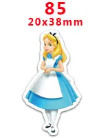85 30 шт мультяшный персонаж плоское украшение из смолы PR 5264 - Цвет: 85
