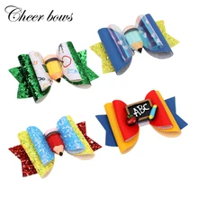 Bandeaux de cheveux à paillettes pour filles, 2 pièces/lot, pinces à cheveux, accessoires pour cheveux 