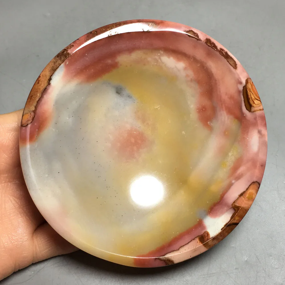 235g Hot sale Natural ocean quartz bowls healing ashtray crystals
