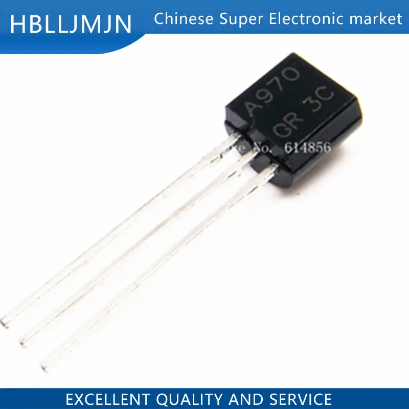 20PCS 2SA970 A970 TO-92 | Электронные компоненты и принадлежности