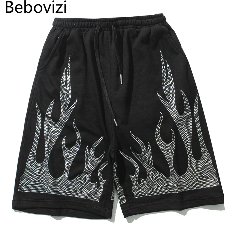mens harem jogger shorts