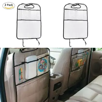 

1/2PC Baby Stroller Accessories Car Seat Cover Organizer Holder Auto Seat Back Protector Cover For Children Kick Mat Storage Bag