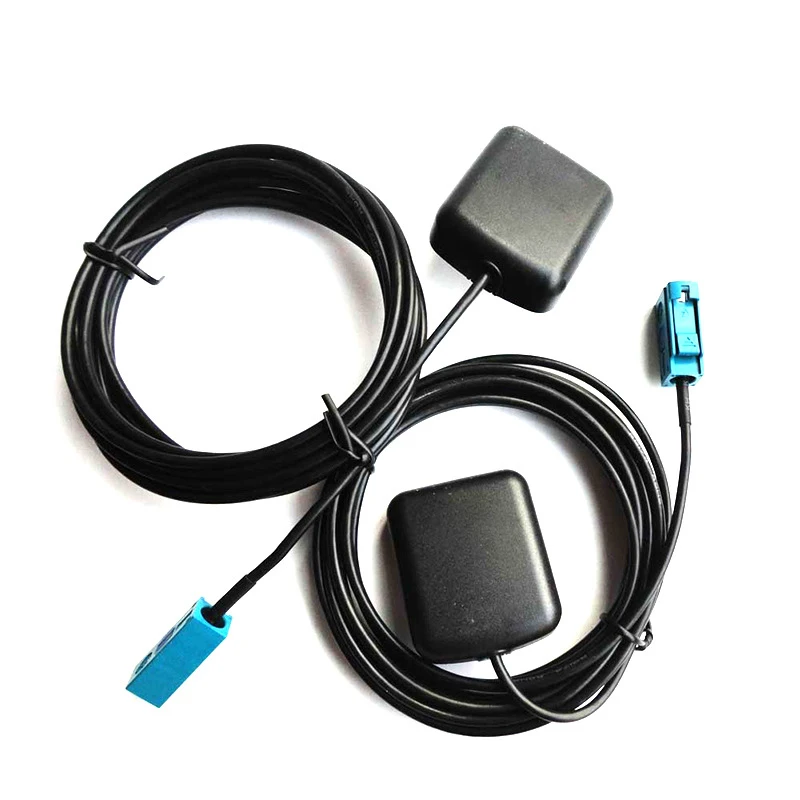 ALLOMN более сильный сигнал GPS антенна Fakra MFD2 RNS2 RNS 510 MFD3 E для VW Skoda Benz Audi