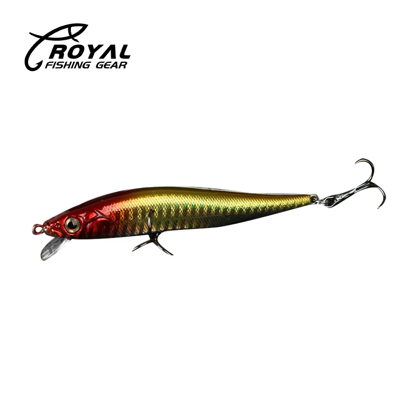 

1Pcs fishing lure Style Treble Hook Lure Model Lure Artificial Bait Bait Long Shot Shallow Water-Layer Mino Lure