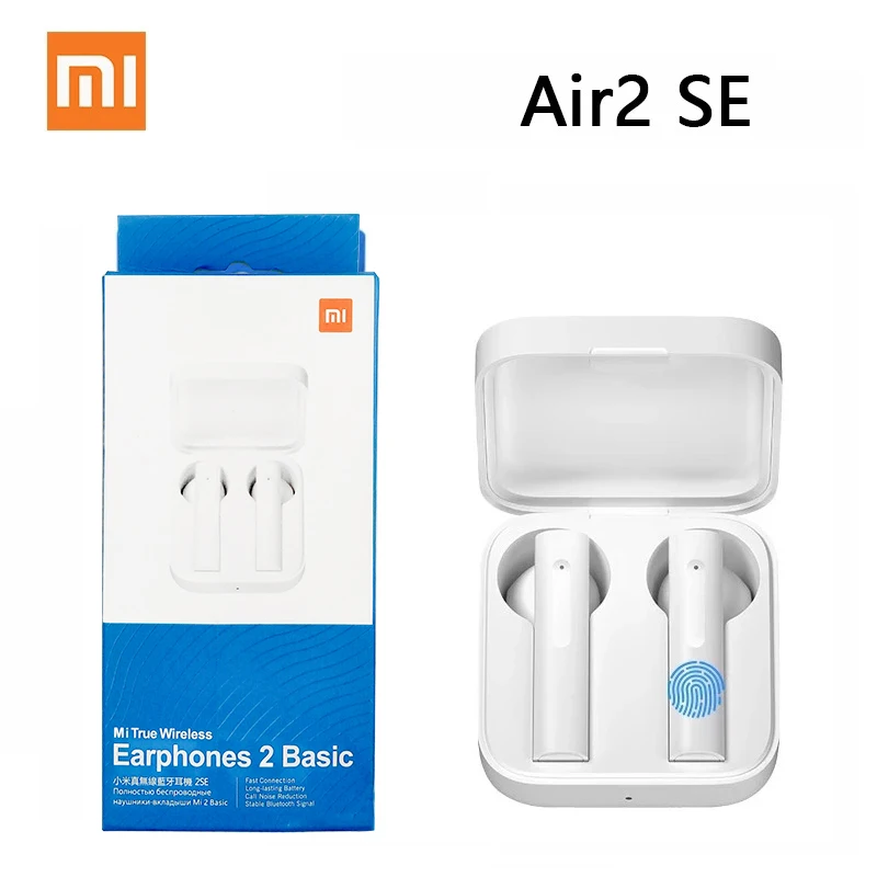Глобальная версия Air 2 SE xiaomi Беспроводная bluetooth-гарнитура Mi True Bluetooth-наушники 20