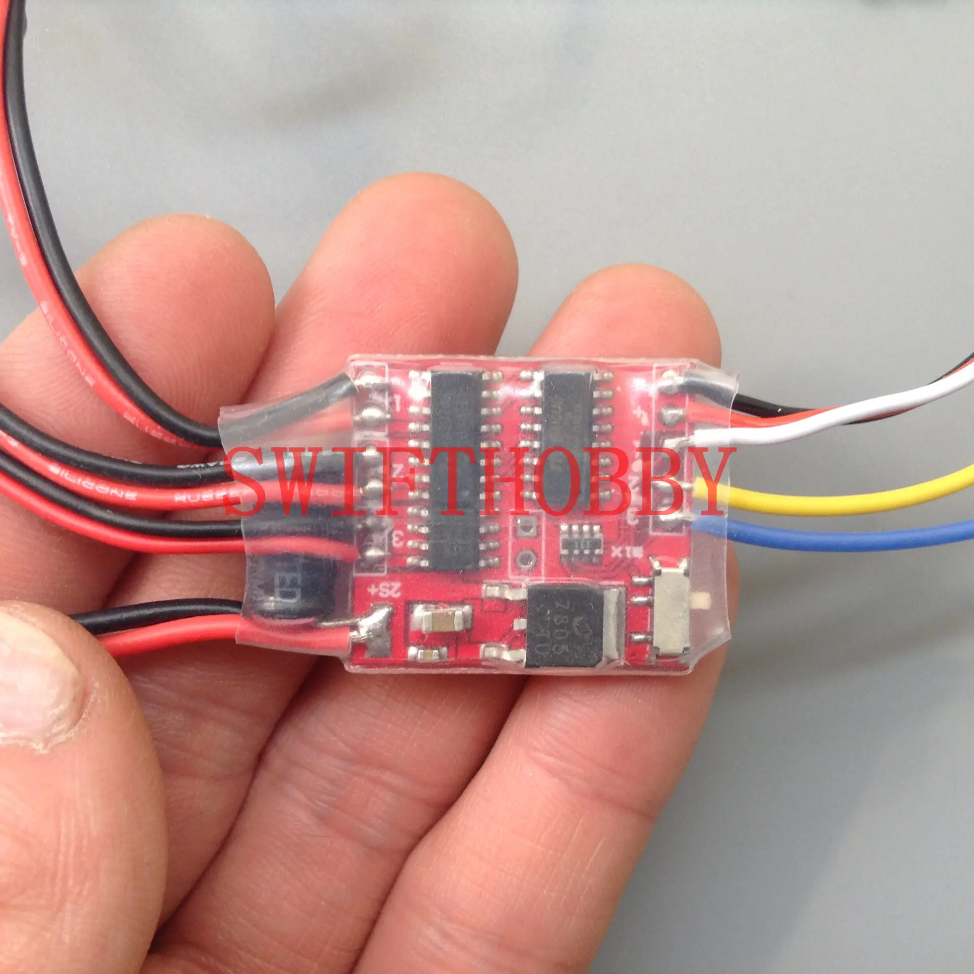 1.8Ax3 матовый ESC двухсторонний регулятор скорости 1:35 rc Танк 3,7 v 1S N20 мотор