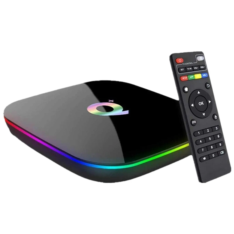 ТВ-приставка Android 9 0 4 ядра 6K H.265 HDR 2 ГГц Wi-Fi поддержка Google Player Youtube IPTV | Электроника