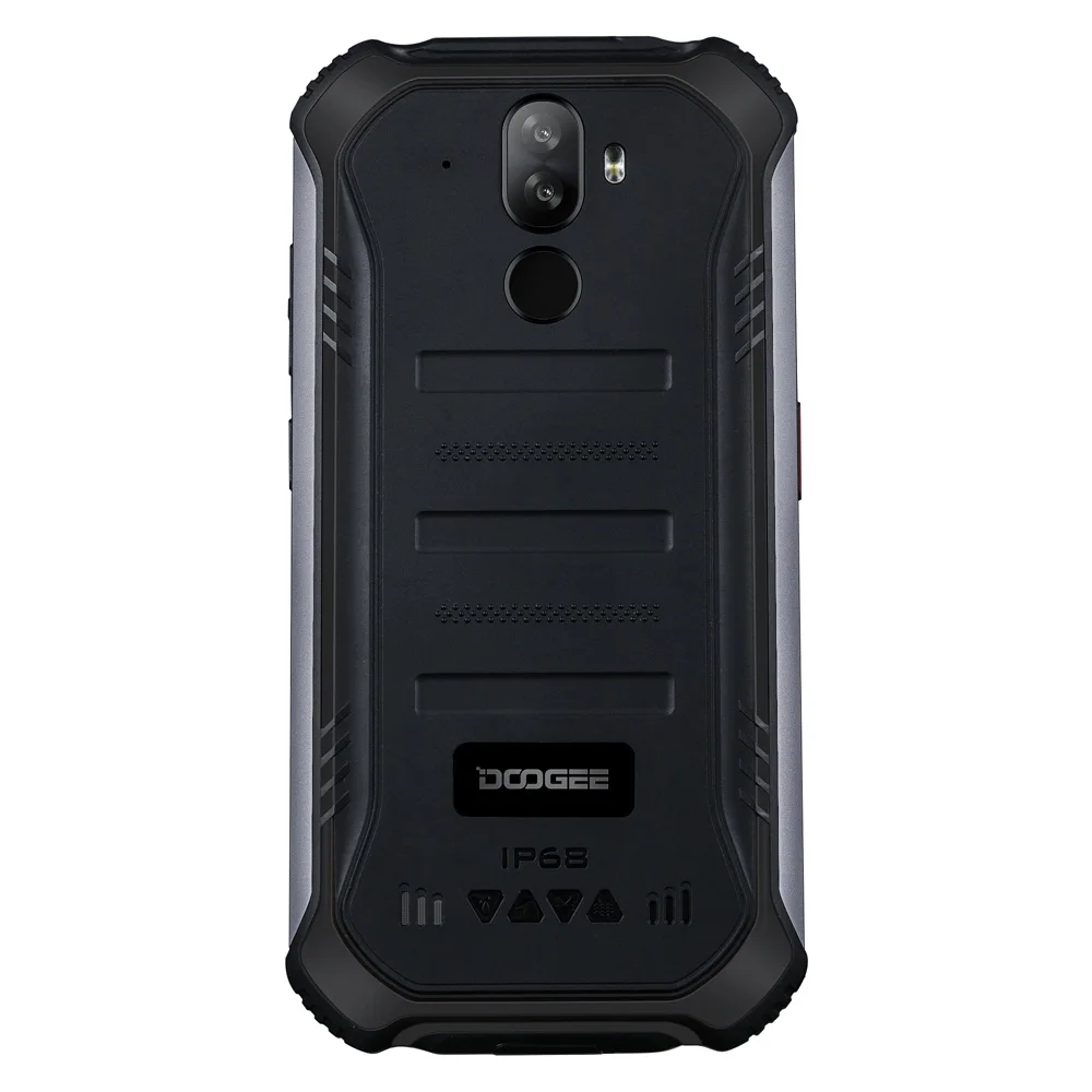 Black DOOGEE S40 Lite прочный IP68 смартфон четырехъядерный 2 ГБ 16 ГБ Android 9,0 Мобильный телефон 5,5 дюймов мобильный телефон 4650 мАч NFC отпечаток пальца - Color: Black