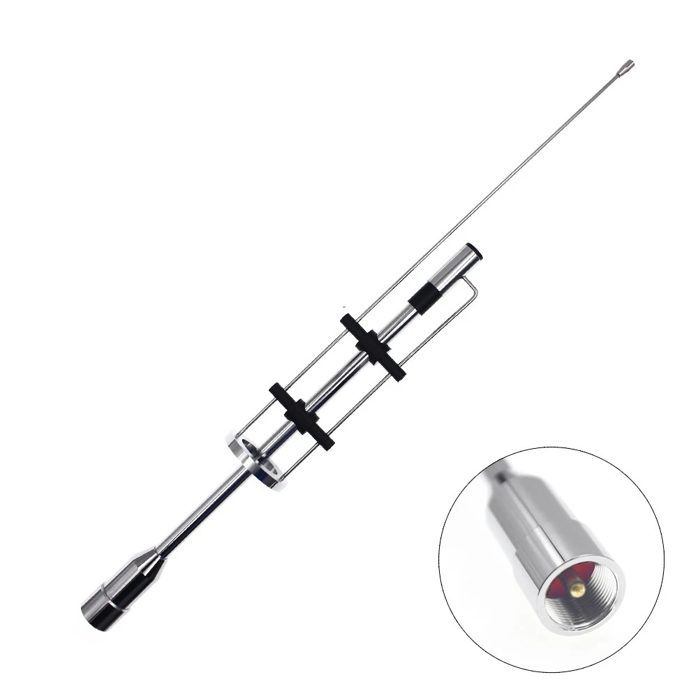 Dual Band Antenna CBC-435 UHF VHF 145/435MHz Decoration for Mobile Radio PL-259 Connector Outdoor Personal Car Parts best antenna bobcat miner